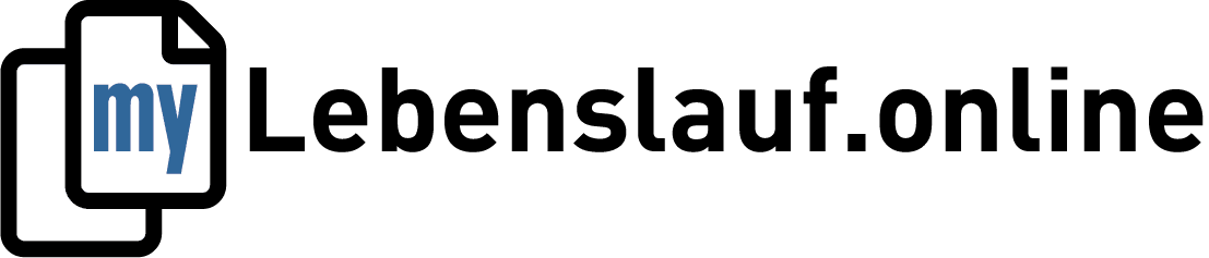 Logo von myLebenslauf online im Header